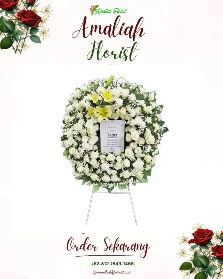 Krans Bunga Duka Telukagung